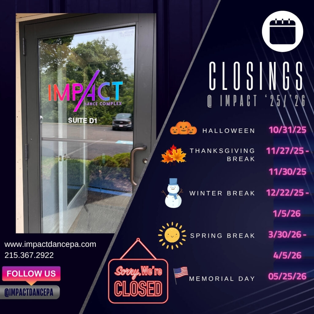 Impact Closing Dates 25/26